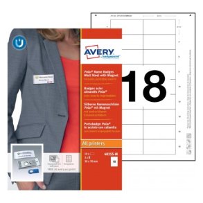 Prestige/Polar navnskiltsett