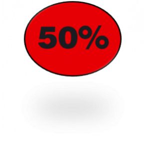 Etikett 50%