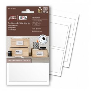 Selvklebende plastlommer med innstikksskilt