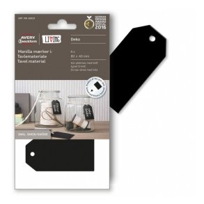 Merkelapper i tavlemateriale