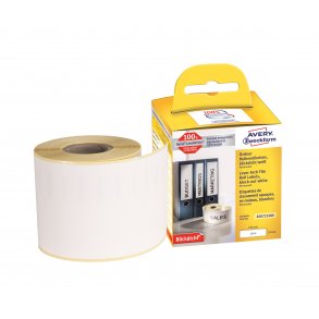 Ringpermetiketter til etikettskriver