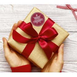 Julestickers med Merry Christmas