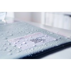 Vannfaste pakkeetiketter