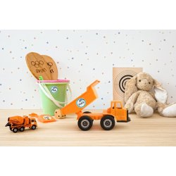 Runde etiketter til merking av lekety